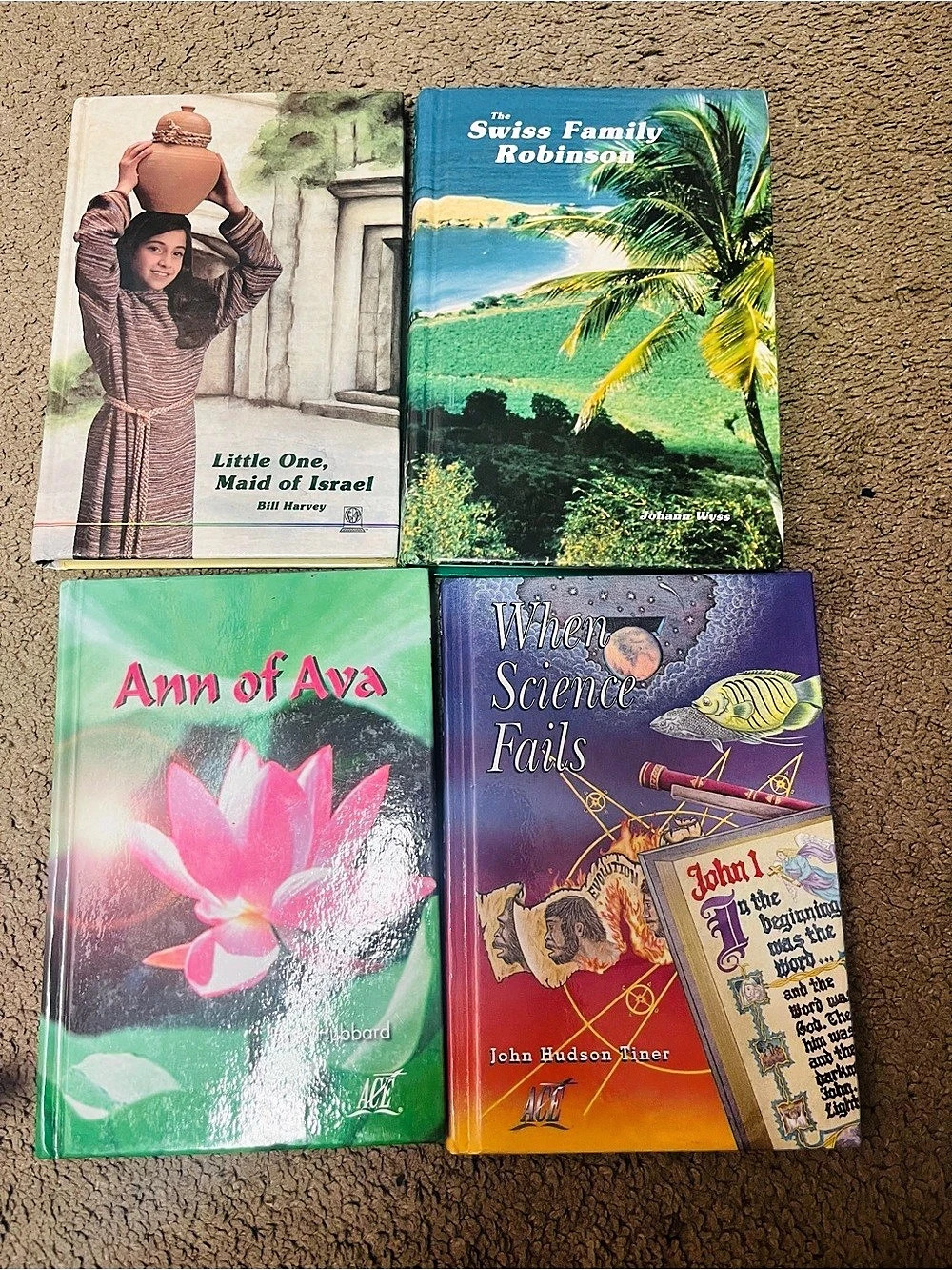 Accelerated Christian Education Little One, Maid of Israel, Ann of Ava, When Sci